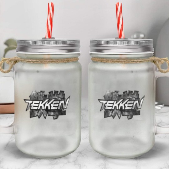 Tekken - Video Game Mason Jar Cups