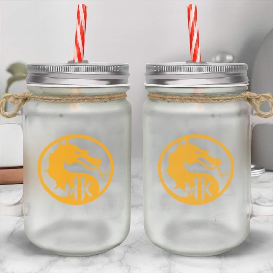 Mortal Kombat - Video Game Mason Jar Cups