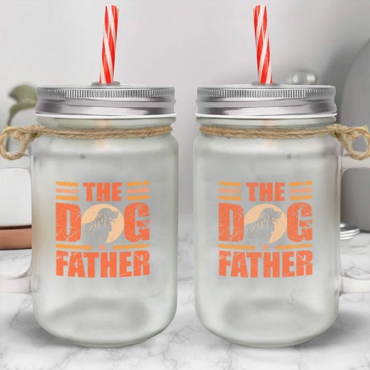Cocker Spaniel Mason Jar Cups