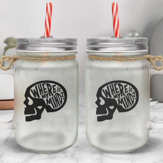 Where is my Mind - Fight Club Mason Jar Cups