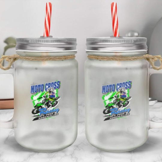 Motocross - Moto Cross - Supercross - MX - SX Mason Jar Cups