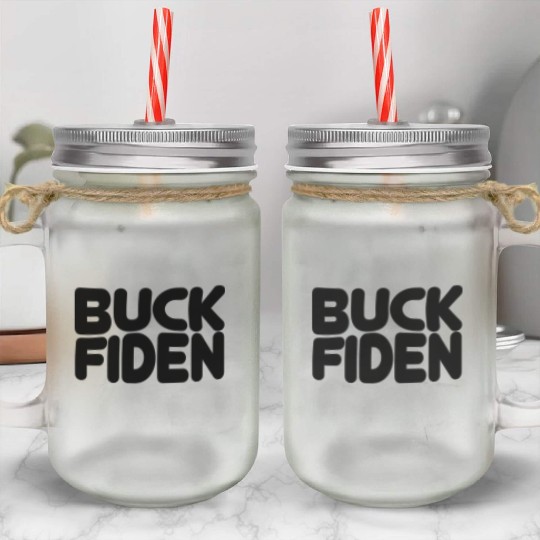 Buck Fiden Mason Jar Cups