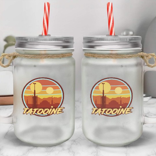 TATOOINE HOLIDAY Mason Jar Cups