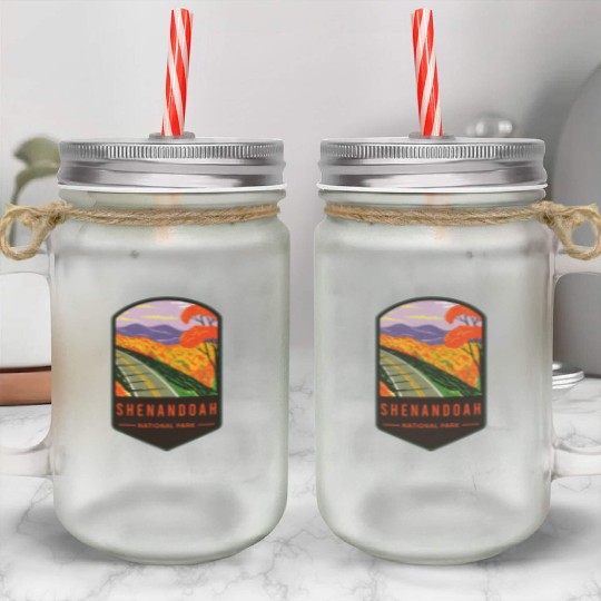 Shenandoah National Park Mason Jar Cups