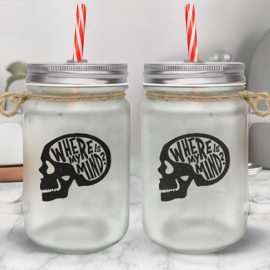 Where is my Mind Fight Club Mason Jar Cups