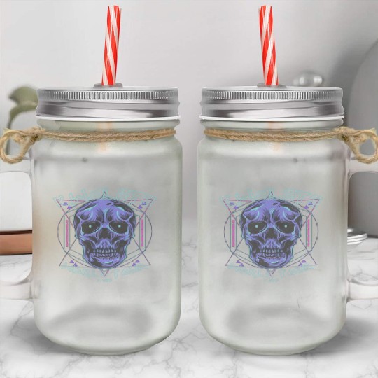 Kwalete World Tour Diamond Skull Mason Jar Cups