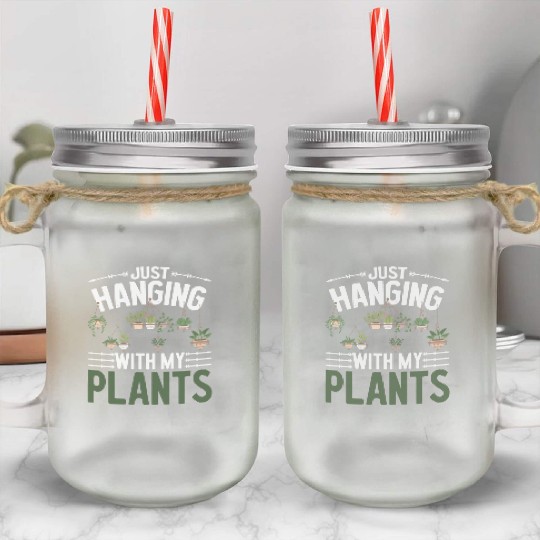 Planting And Harvest Gardener I Love My Garden Mason Jar Cups