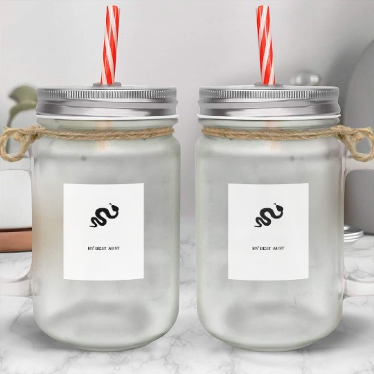 MY BEST AUNT Mason Jar Cups