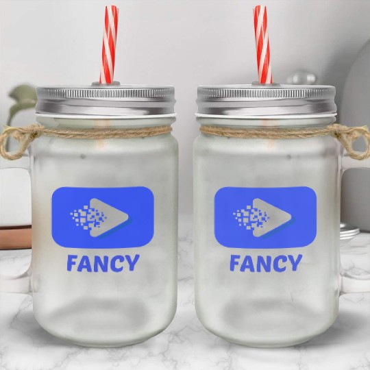 Fancy Mason Jar Cups