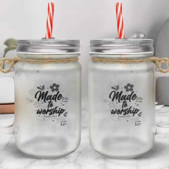 Christianity Gifts Made to Worship Christian Gift Mason Jar Cups