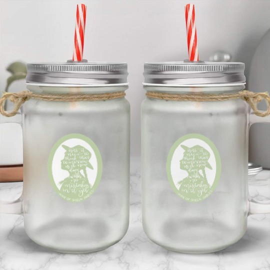 Anne of Green Gables Quote Mason Jar Cups