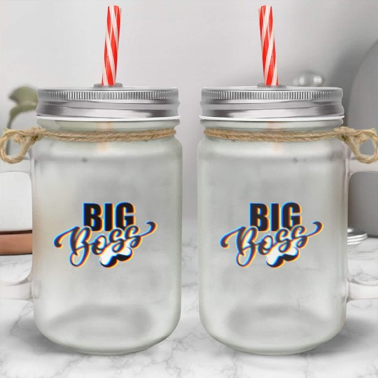 THÉ BIG BOSS Mason Jar Cups