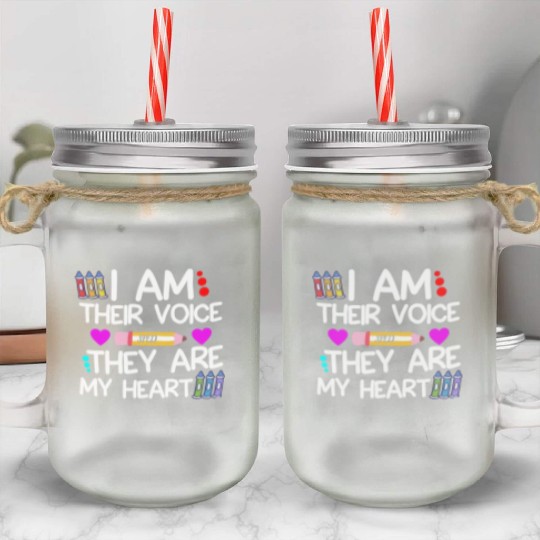 Special Education Teacher Mason Jar Cups