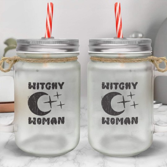 Witchy Woman - magic halloween Mason Jar Cups
