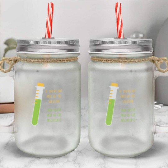 Chemist Chemistry Science Teacher Chemistry Joke Mason Jar Cups
