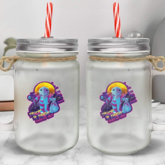 Trick or Treat, Smell my Feet Mason Jar Cups