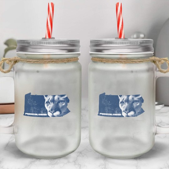 Pennsylvania Mason Jar Cups