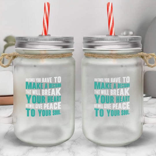 Serenity Meditating Calm Yoga Lover Peaceful Yoga Mason Jar Cups