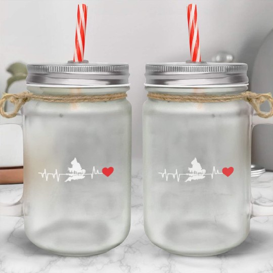 London Mason Jar Cups