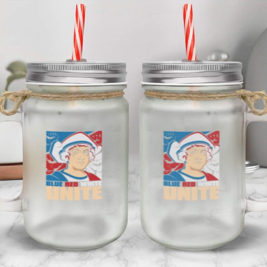 Columbus Day 1492 Mason Jar Cups