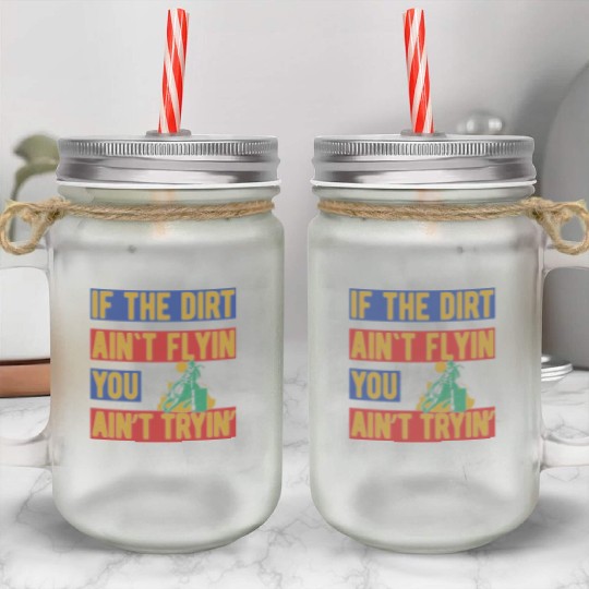 Barrel Racing Mason Jar Cups