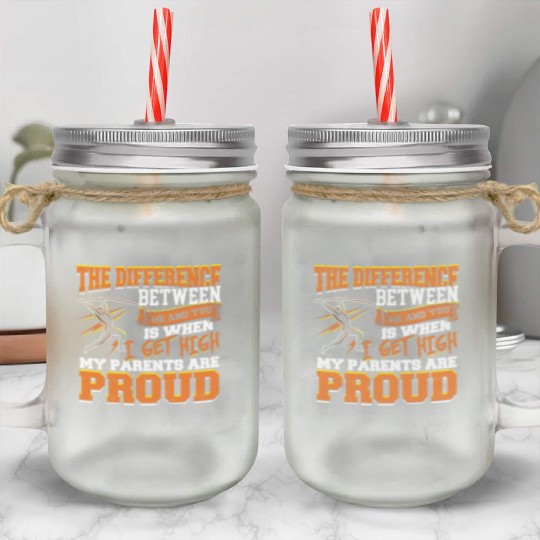 Track And Field Runner Athelitcs Running Sport Run Mason Jar Cups