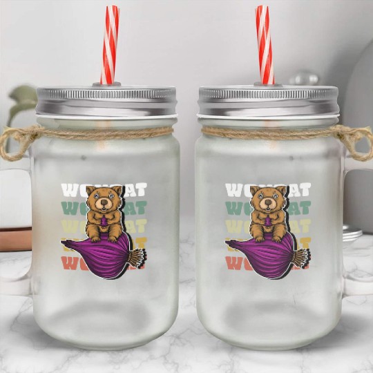 Wombat Onion - Wombat Onion Mason Jar Cups