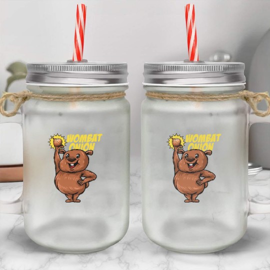 Wombat Onion - Wombat Onion Mason Jar Cups