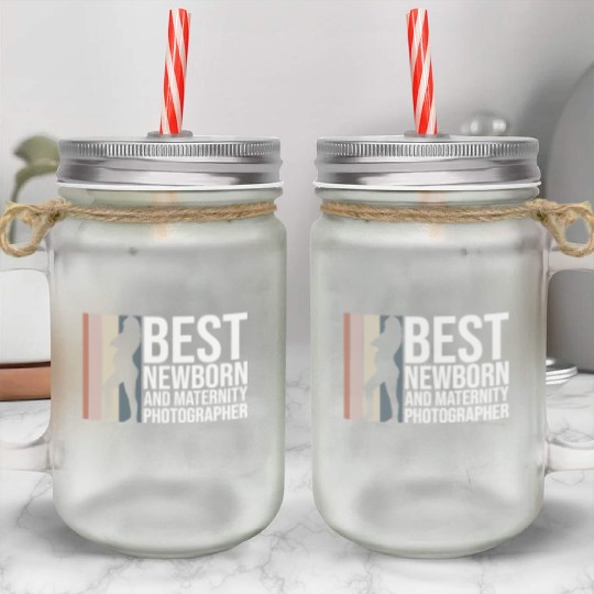 Best Newborn And Maternity Photographer - Mason Jar Cups
