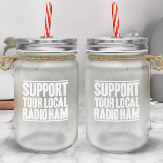 Radio Ham Amateur Radio Operator Ham Radio Mason Jar Cups