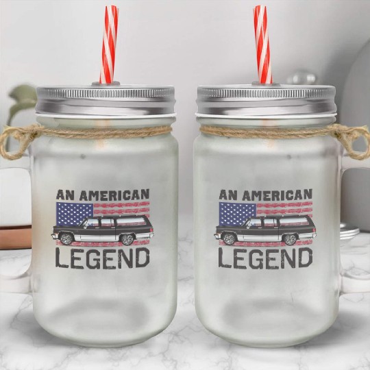 legend Midnight Black Mason Jar Cups