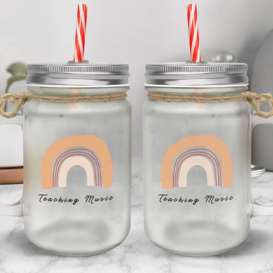 Music Teacher Gift Mason Jar Cups