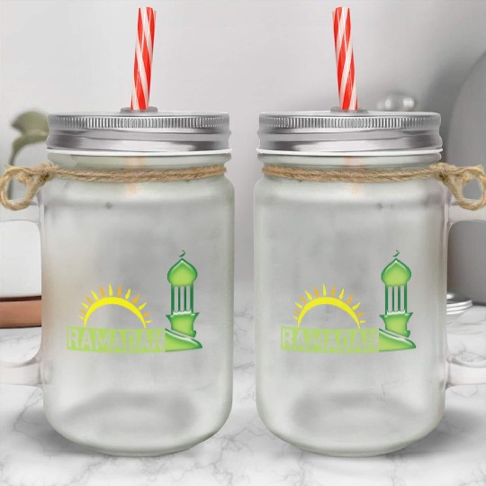 Ramadan Begins Mason Jar Cups