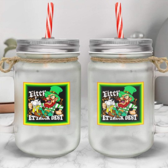 Luck of The Irish St Patricks' Day. Buy Now Mason Jar Cups