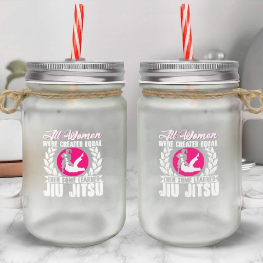 Brazilian Jiu Jitsu MMA Bjj Hugger Mason Jar Cups
