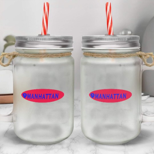 MANHATTAN CLASSIC LOND CAP BABY 1998 Mason Jar Cups