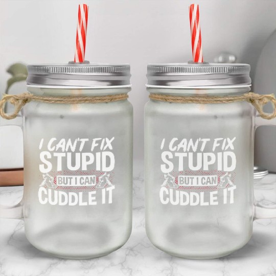 Brazilian Jiu Jitsu MMA Bjj Hugger Mason Jar Cups