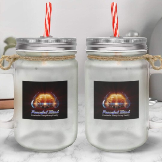 Peaceful Mind Mason Jar Cups