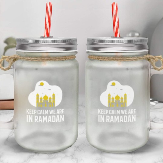 Ramadan Mason Jar Cups