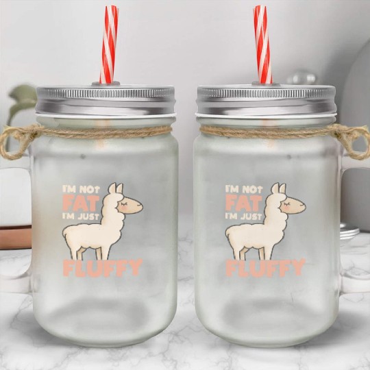 Alpaca Lunch Funny Animals Llama Alpaca Lover Mason Jar Cups
