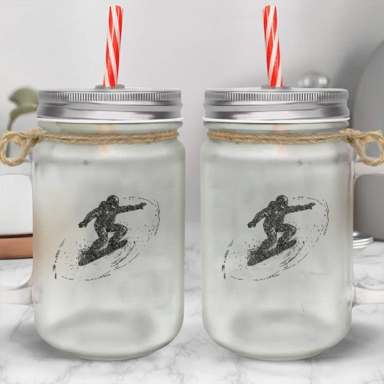 Direction Tal Snowboarding Crass Snowboard Style Mason Jar Cups