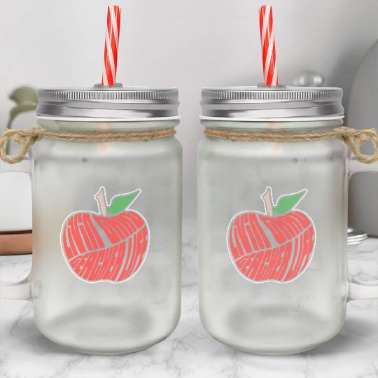 Teacher Life Mason Jar Cups