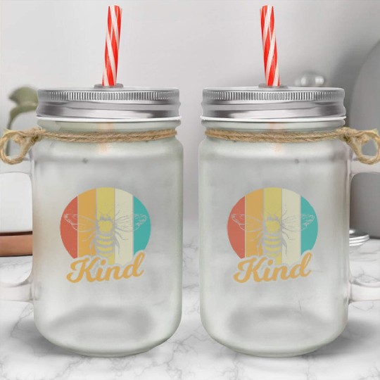 Be Kind Bee Kind Kindness Inspirational Teacher Mason Jar Cups