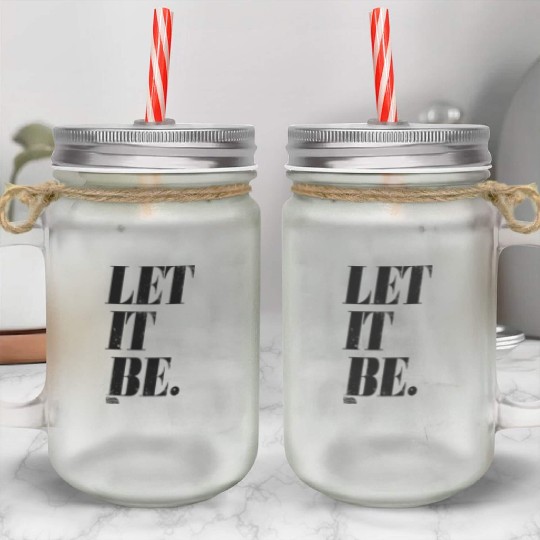 Lyrics By And Mccartney LIB Mason Jar Cups