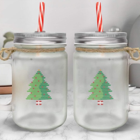 Binary Tree Computer Programmers And Geek Mason Jar Cups