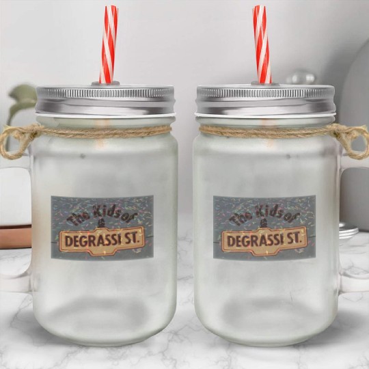 Degrassi Street Party Mason Jar Cups