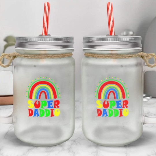 Super Daddio Mason Jar Cups