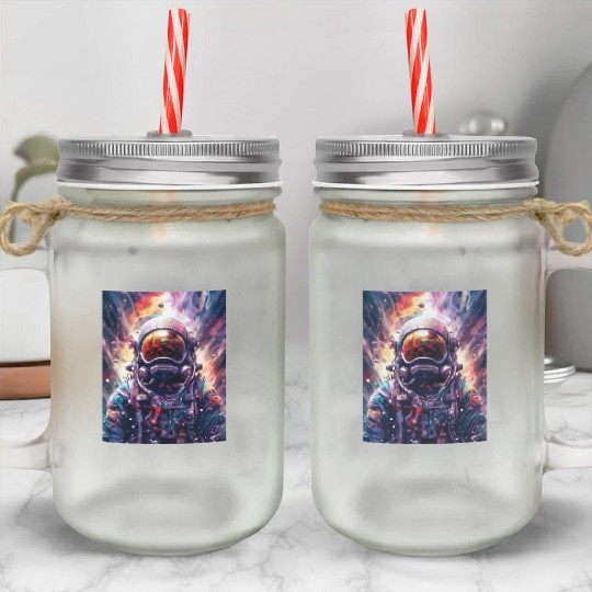 Orbital Outlaw Mason Jar Cups