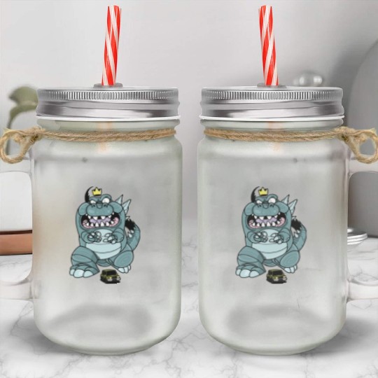 Funny Animal Face Mason Jar Cups