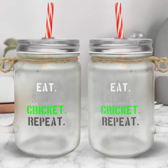Cricket Mason Jar Cups